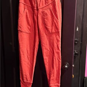 FP Movement by Free People Red Joggers
